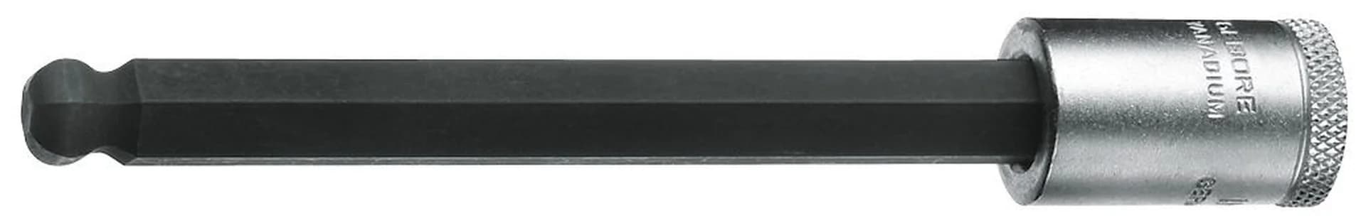 GEDORE 3/8" Long Allen Tip Socket with Ball
