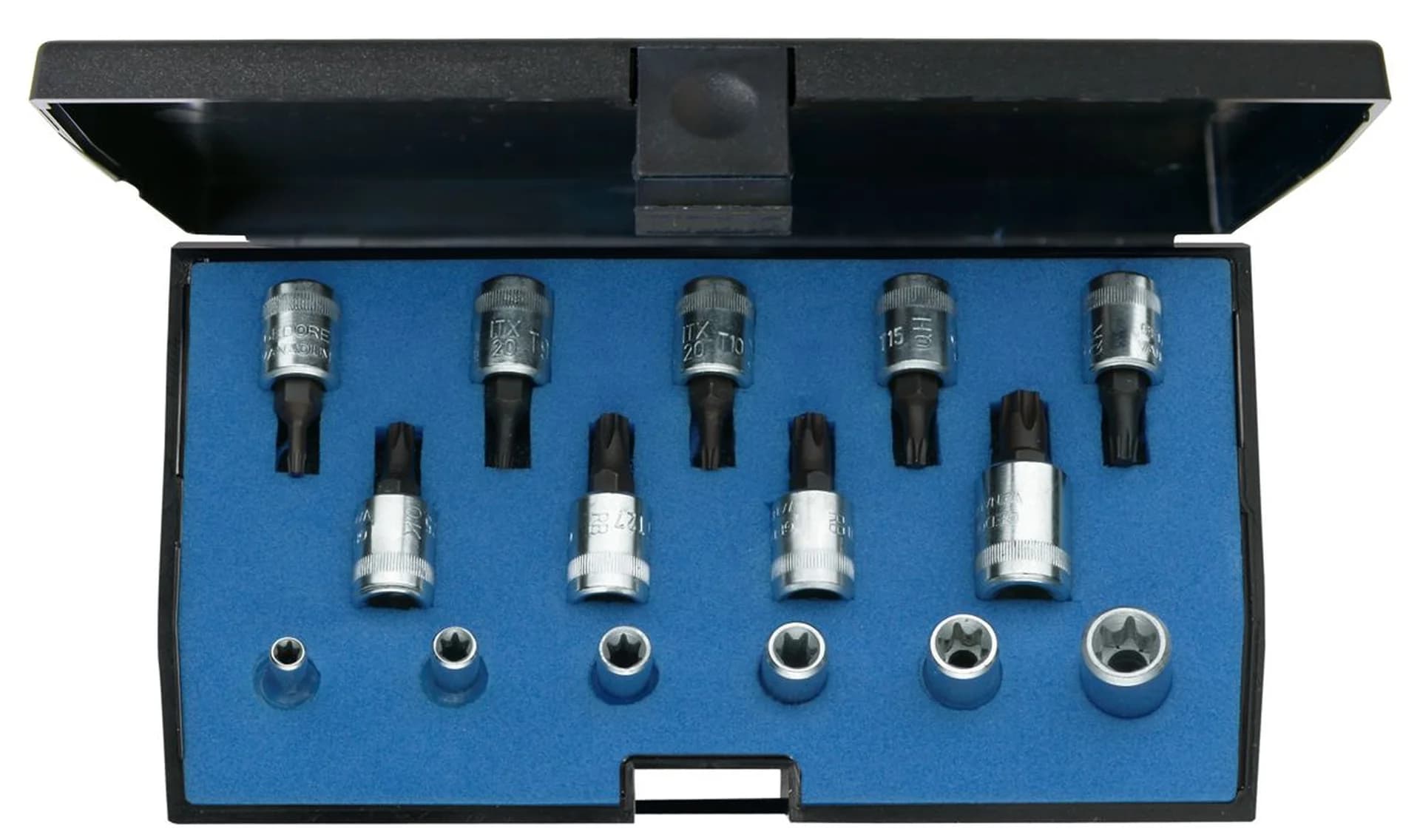 GEDORE 1/4'' ITX 20 TX-015 1815628 TORX Male-Female Socket Set