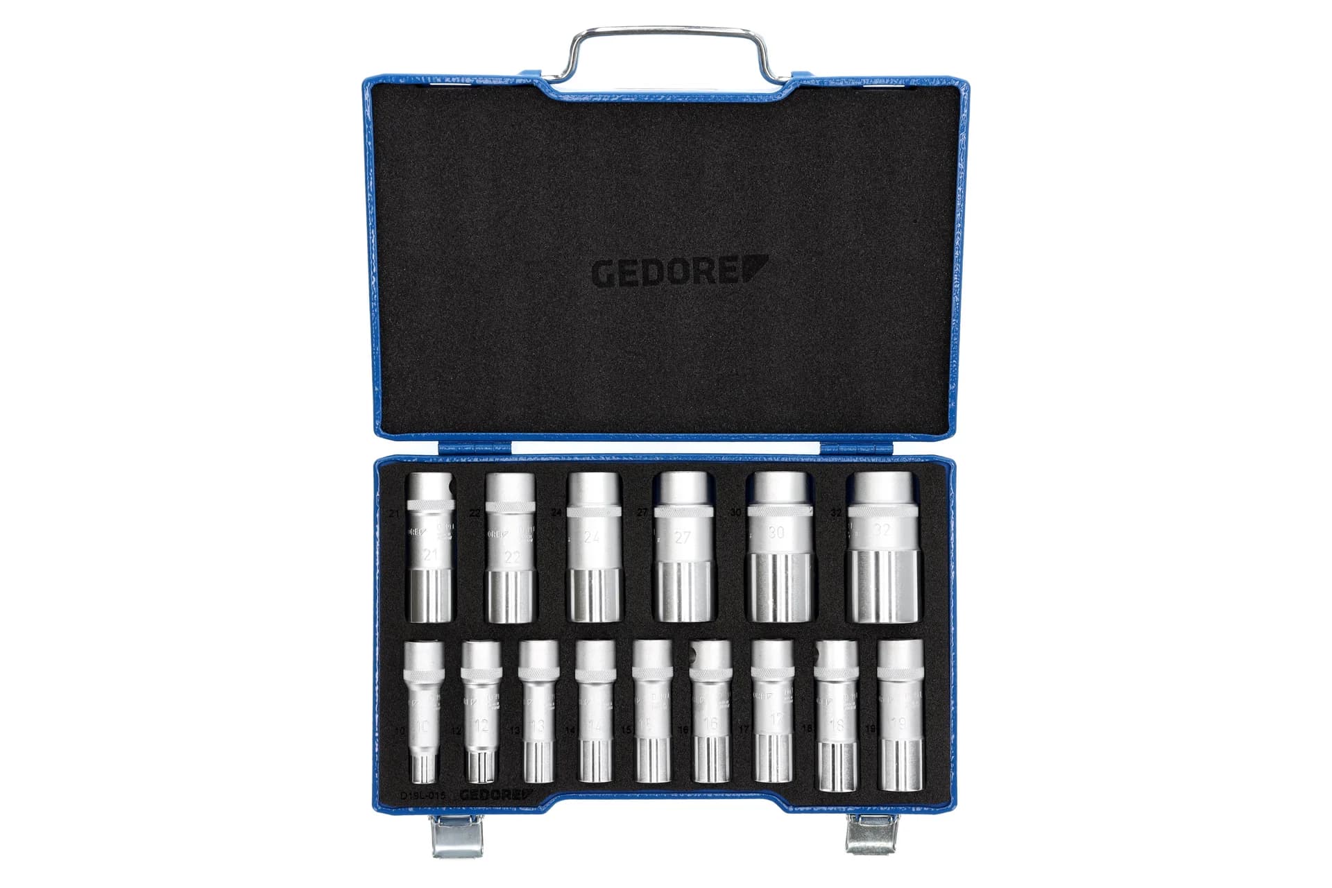 ΚΑΡΥΔΑΚΙΑ ΣΕΤ 15 ΤΕΜ. 1/2'' 10-32MM D19L-015 2190214 GEDORE