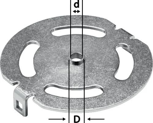 Anello di copiatura KR-D 8.5/OF1400/VS 600 per frese FESTOOL