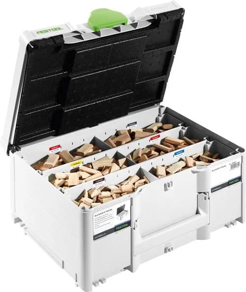 Set di Cavità DS 4/5/6/8/10 (1060 pz.) + Inserti Taglienti 576794 FESTOOL