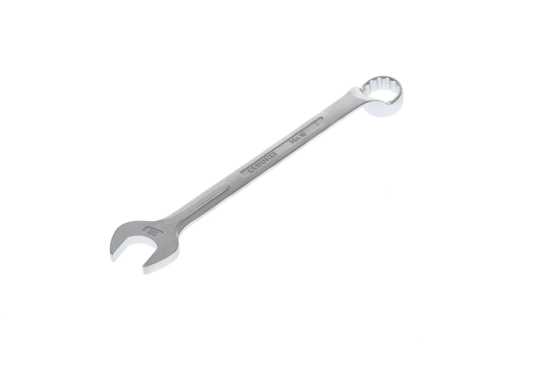 German Offset Ring Spanner with Elbow 1 B 38 6003500 GEDORE