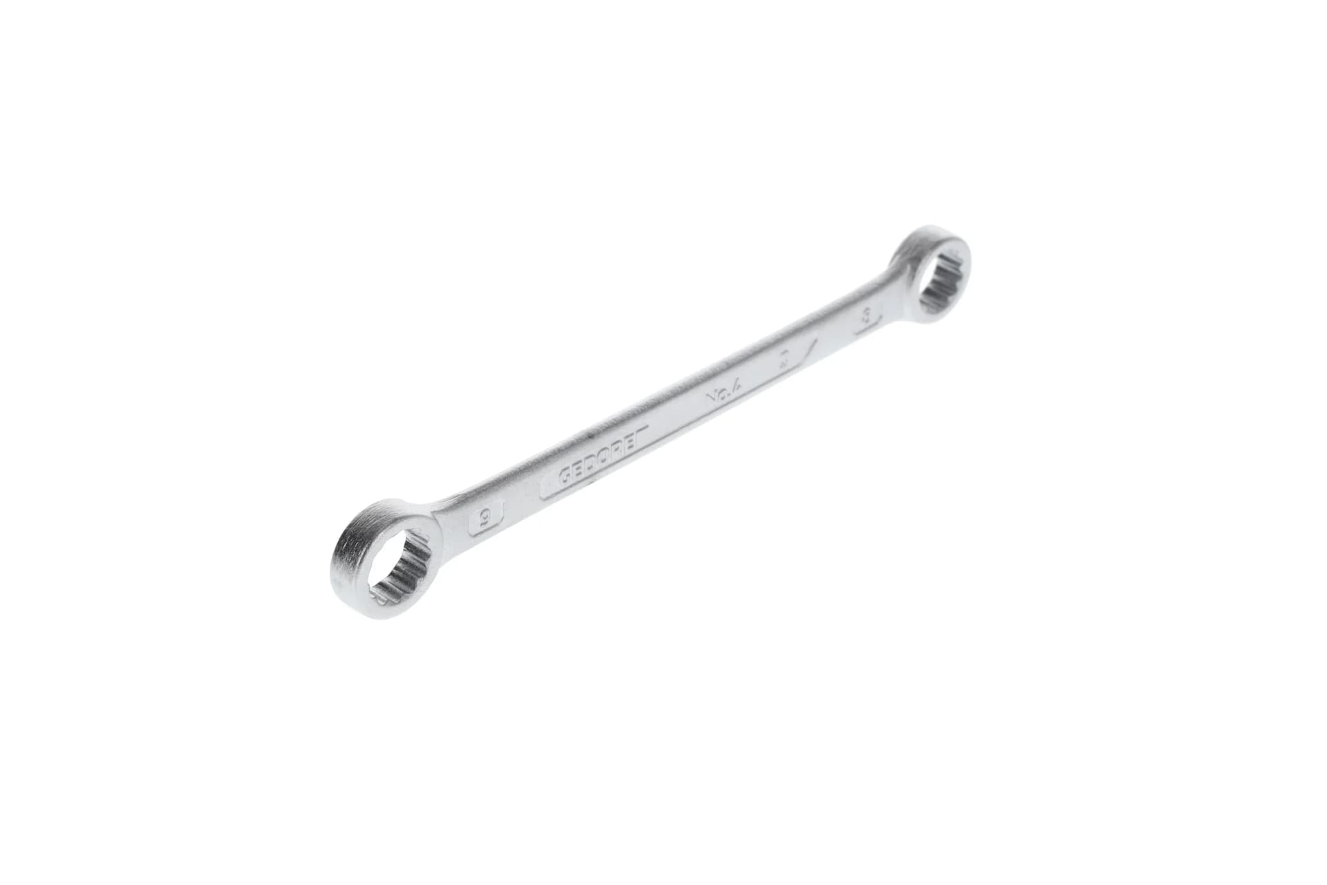 GEDORE DOUBLE FLAT BOX-END WRENCH 4 8X9 6053010