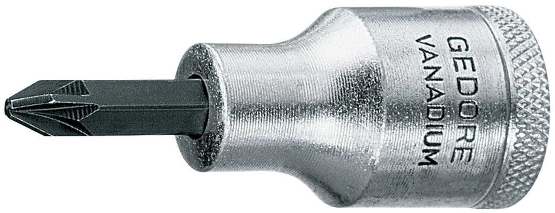 1/2\" SQUARE DRIVE SCREWDRIVER BIT SOCKET PZD 3 19MM GEDORE