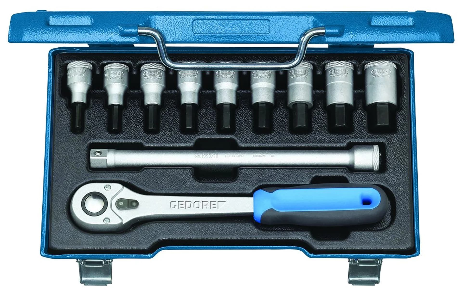 GEDORE 1/2'' Square Drive Allen Socket Set 19Q 6156920