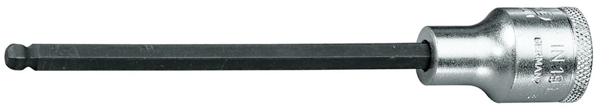 GEDORE 1/2" Long Allen Socket 19mm with Ball 6165080