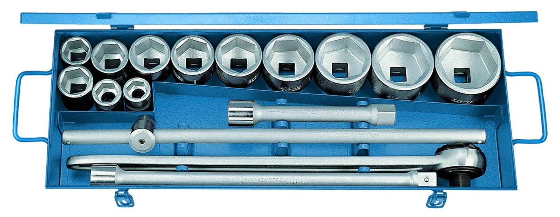 ΚΑΡΥΔΑΚΙΑ ΣΕΤ 3/4" 16ΤΕΜ 22-60MM D32 FMU-2 6281230 GEDORE