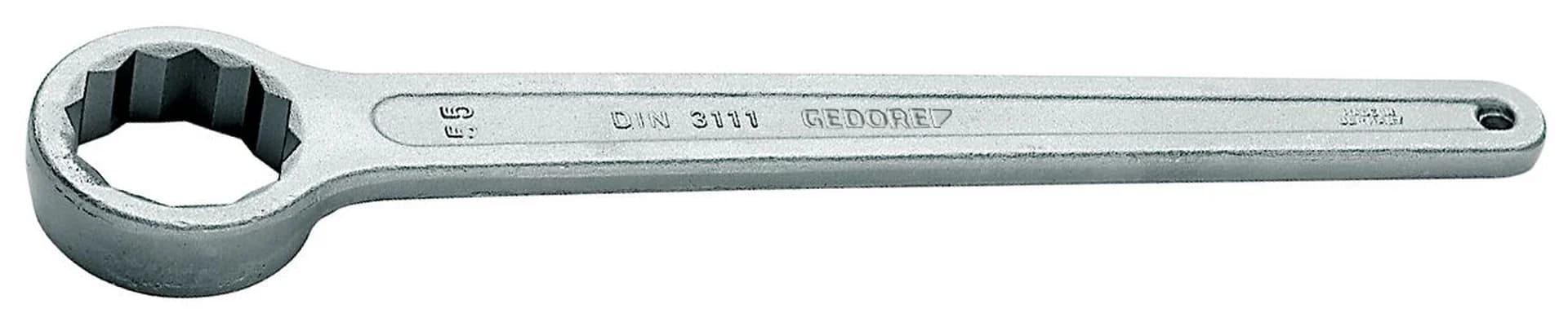 GEDORE 6482480 Polygon Single-Ended Wrench with Tail