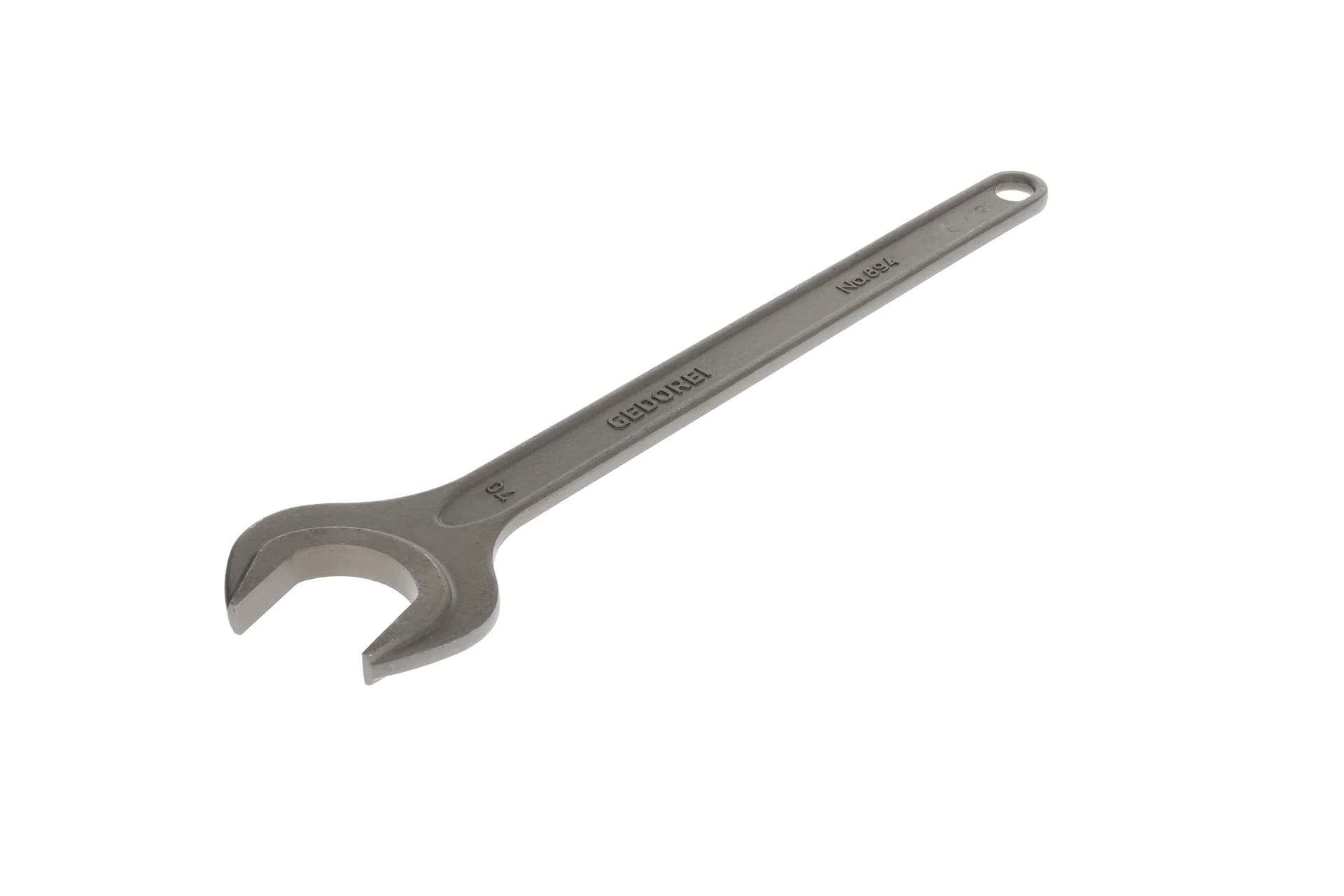 GEDORE 894 70 6577510 German Single Open-End Wrench Black