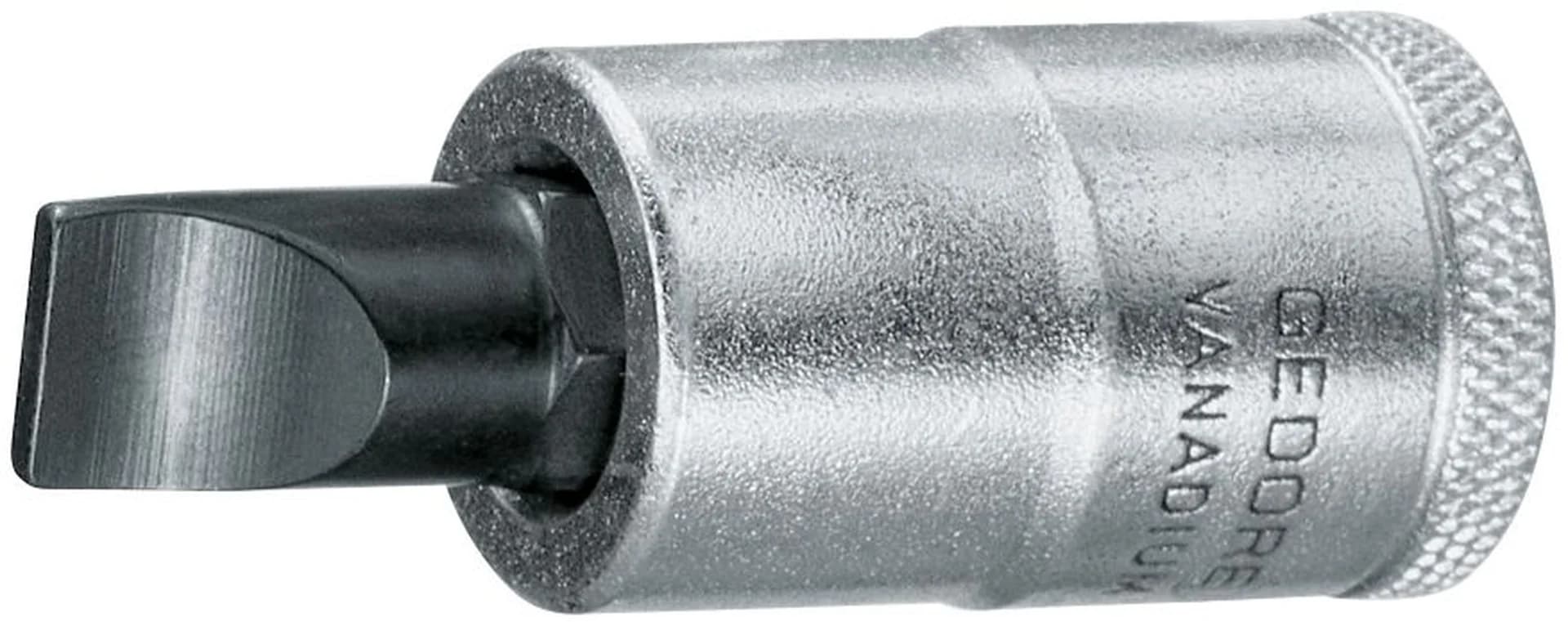 GEDORE 1/2" Square Drive Screwdriver Bit Socket IS 19 18x2.5 6656570