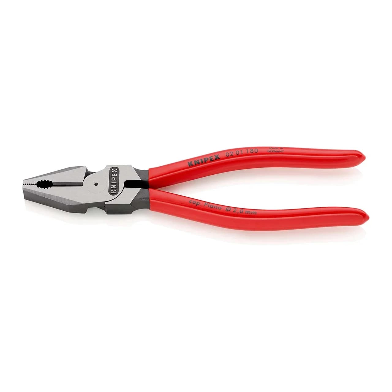 Pinza a becco lungo KNIPEX 180 mm con impugnatura sottile isolata