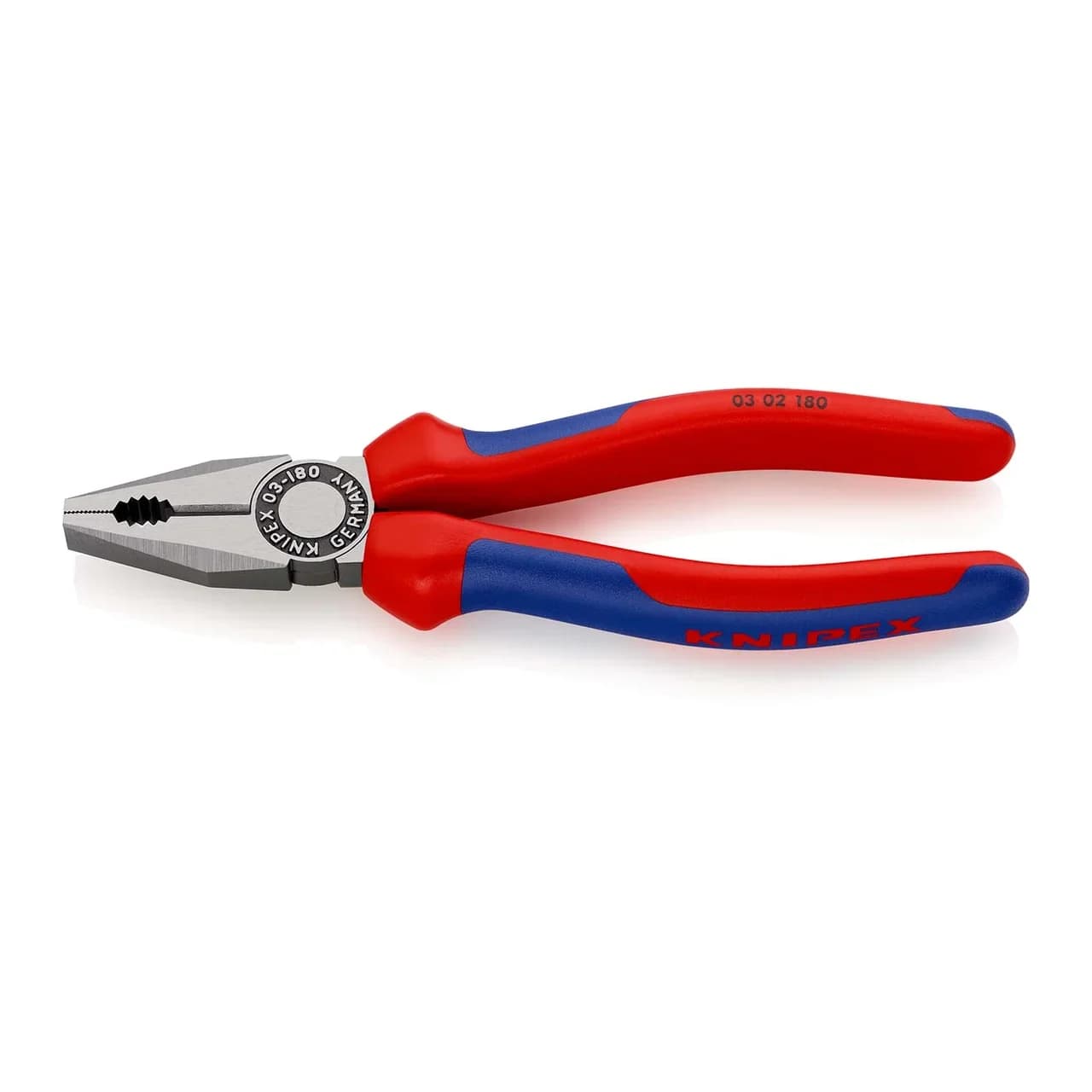PRODUCT NAME:  
KNIPEX HighPerformance Insulated Combination Pliers 160 mm  
SHORT DESCRIPTION:  
The KNIPEX 0302180SB is a professionalgrade insulated combination pliers designed for precision electrical work