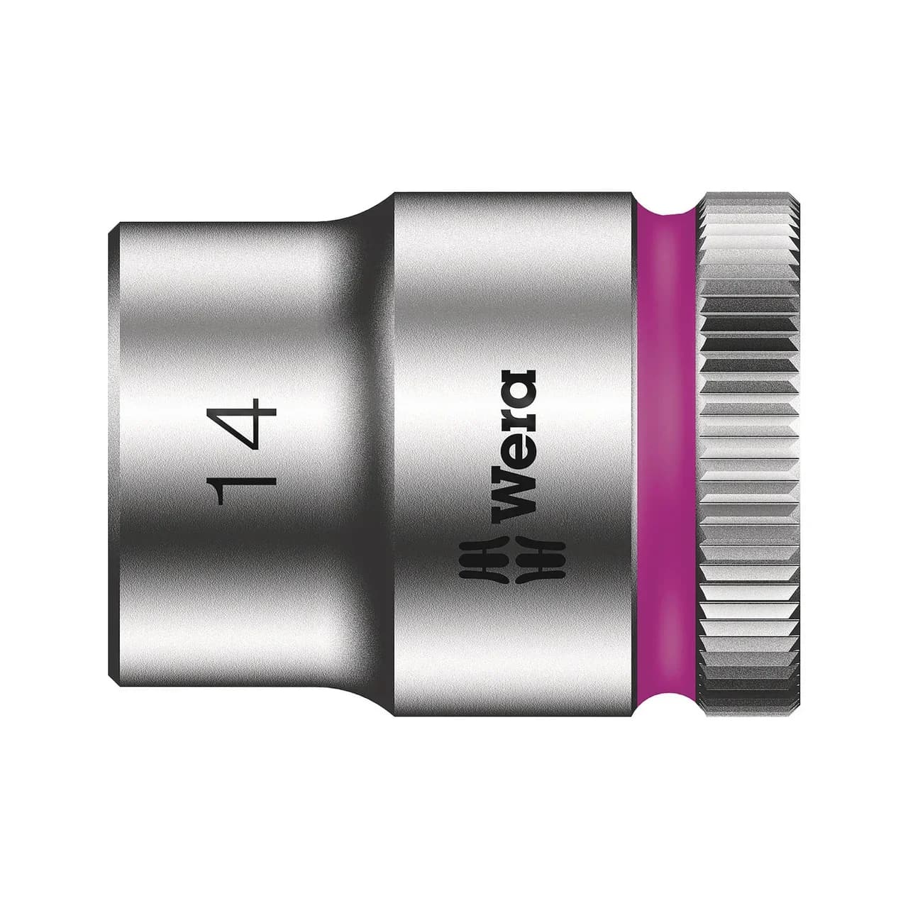 WERA 3/8" Square Drive 14mm Hex Bit Socket 05003559001