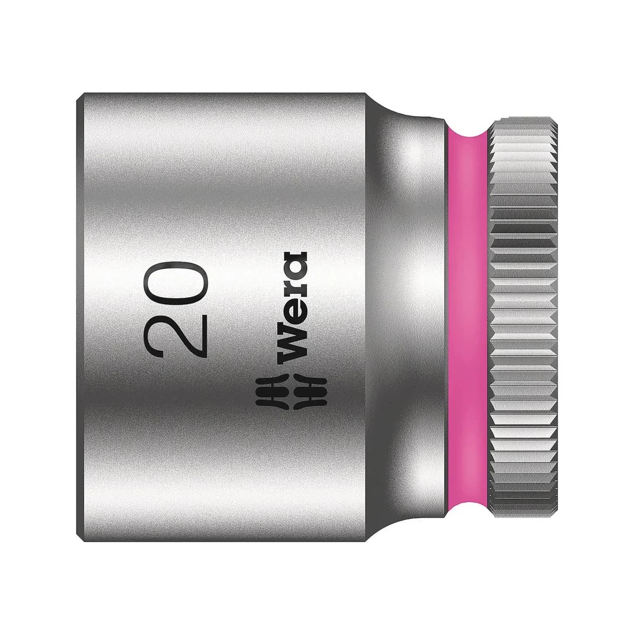 WERA 3/8" Square Drive 20mm Hex Bit Socket 05003565001