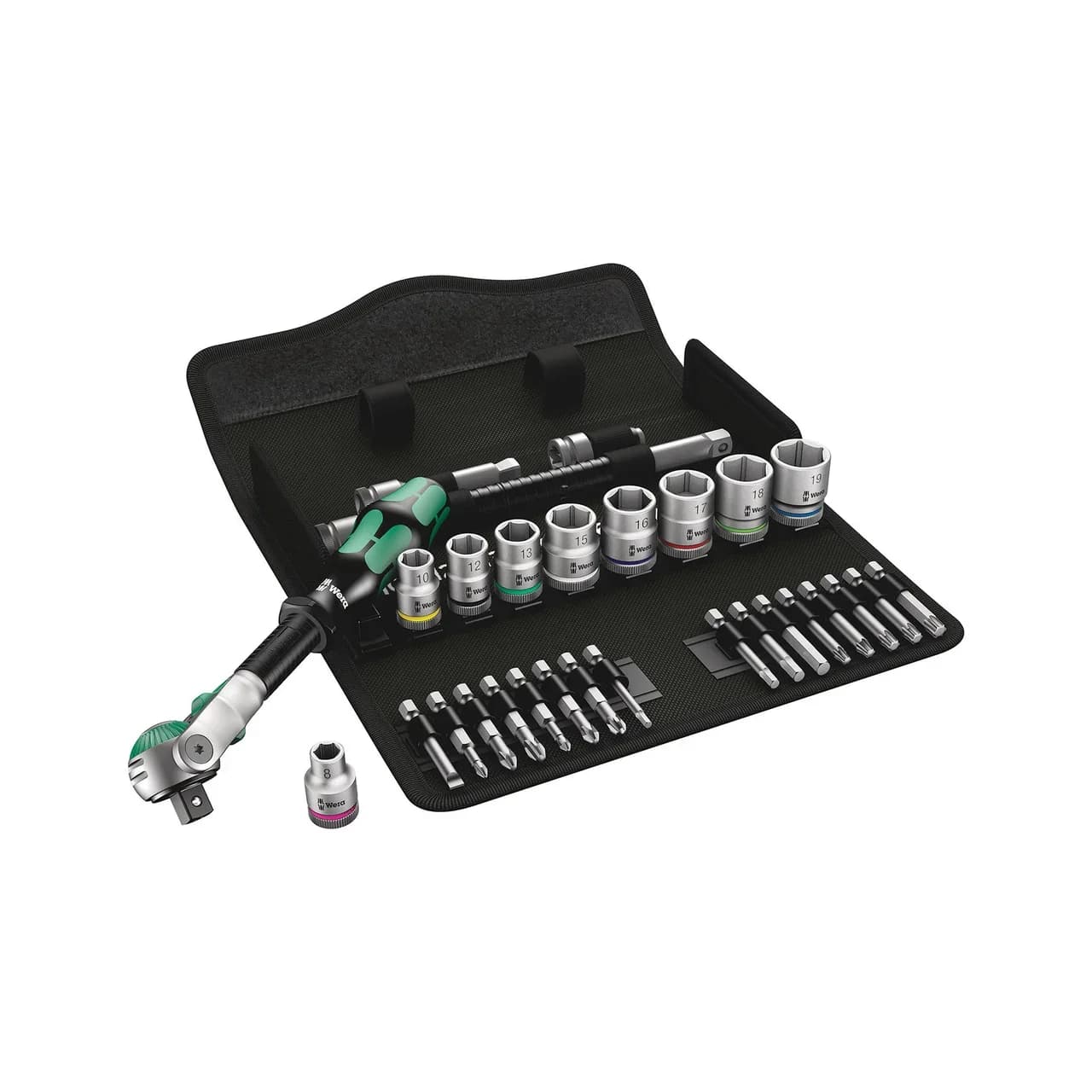 ΣΕΤ ΚΑΣΤΑΝΙΑ 29ΤΕΜ 8100 SB 6 ZYKLOP 3/8'' 05004046001 WERA
