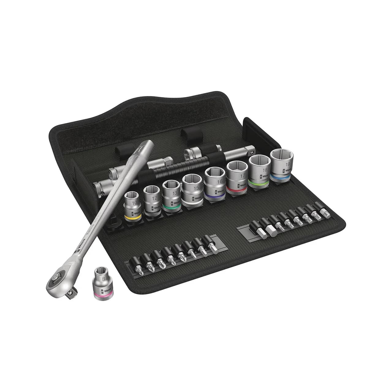ΣΕΤ ΚΑΡΥΔΑΚΙΑ ΚΑΣΤΑΝΙΑ 3/8'' 8100 SB 7 ZYKLOP 05004047001 WERA