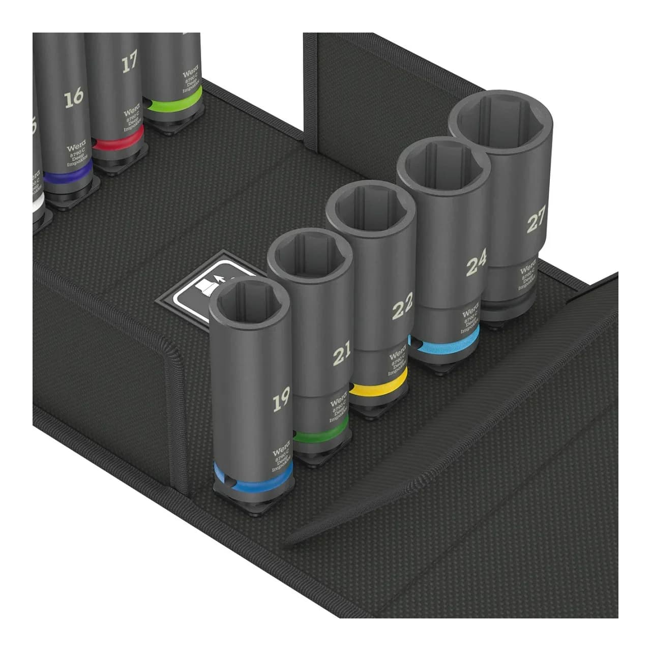 WERA 1/2" HSS Impact Socket Set, 11-Piece (05004841001)