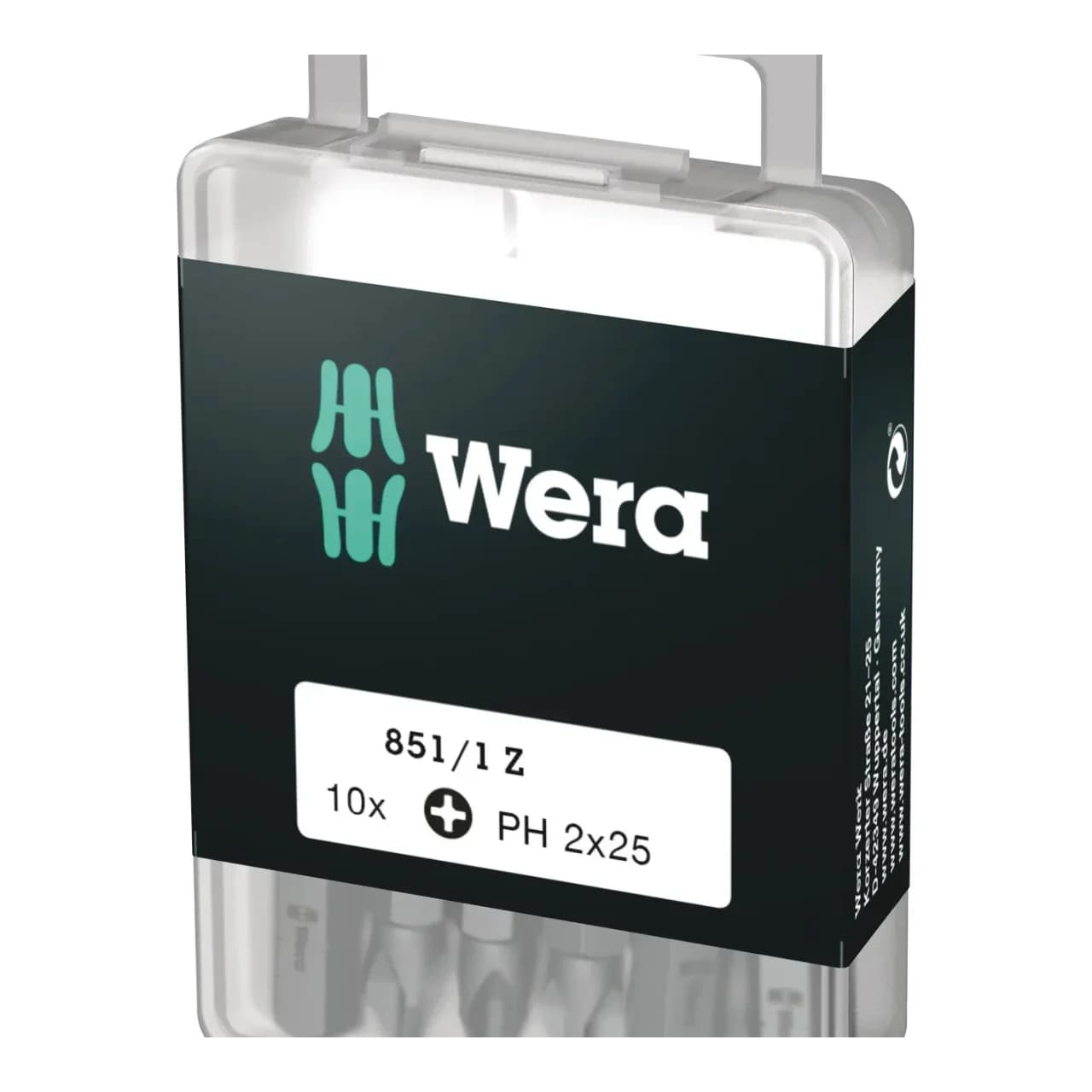 ΜΥΤΗ VIDI PHILLIPS 851/1 Z DIY-BoX L:25ΜΜ PH 2 5072401001 WERA