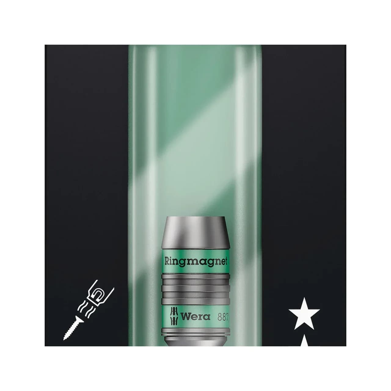 ΜΑΓΝΗΤΙΚΟΣ ΑΝΤΑΠΤΟΡΑΣ 1/4'' X57ΜΜ 887/4 RR SB 05073511001 WERA