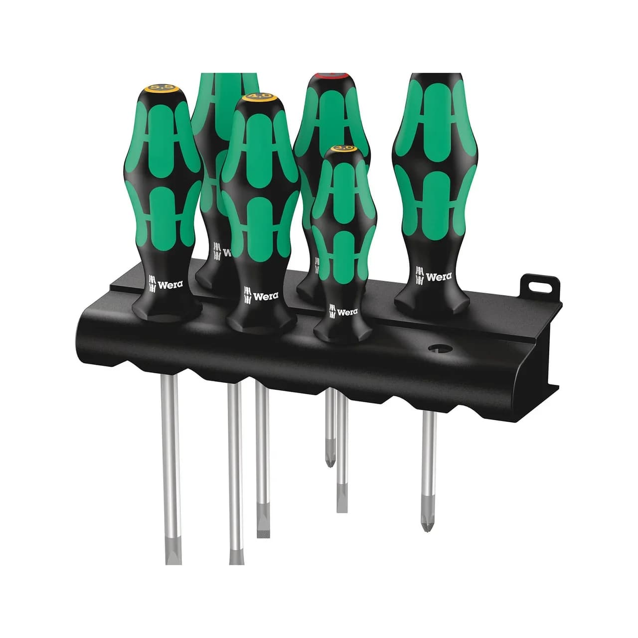 WERA 6-Piece Titanium Coated Screwdriver Set 334
