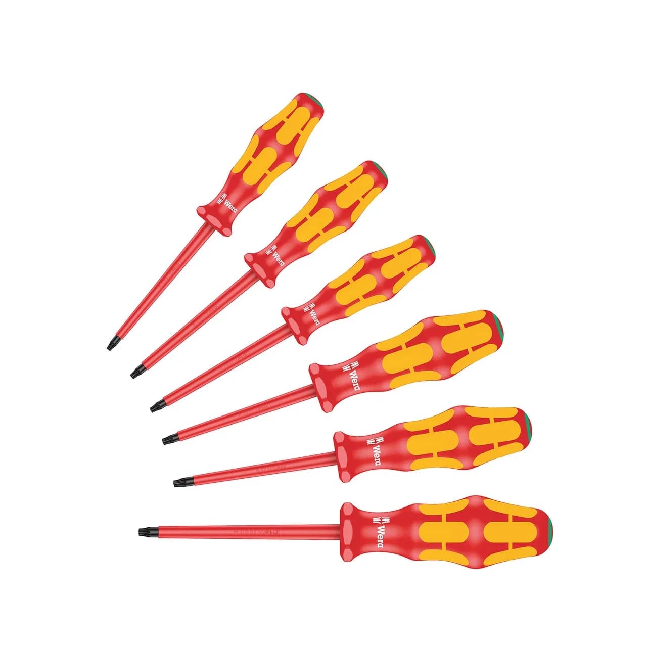 Set di Cacciaviti Torx Isolati 1000V 6 Pezzi WERA