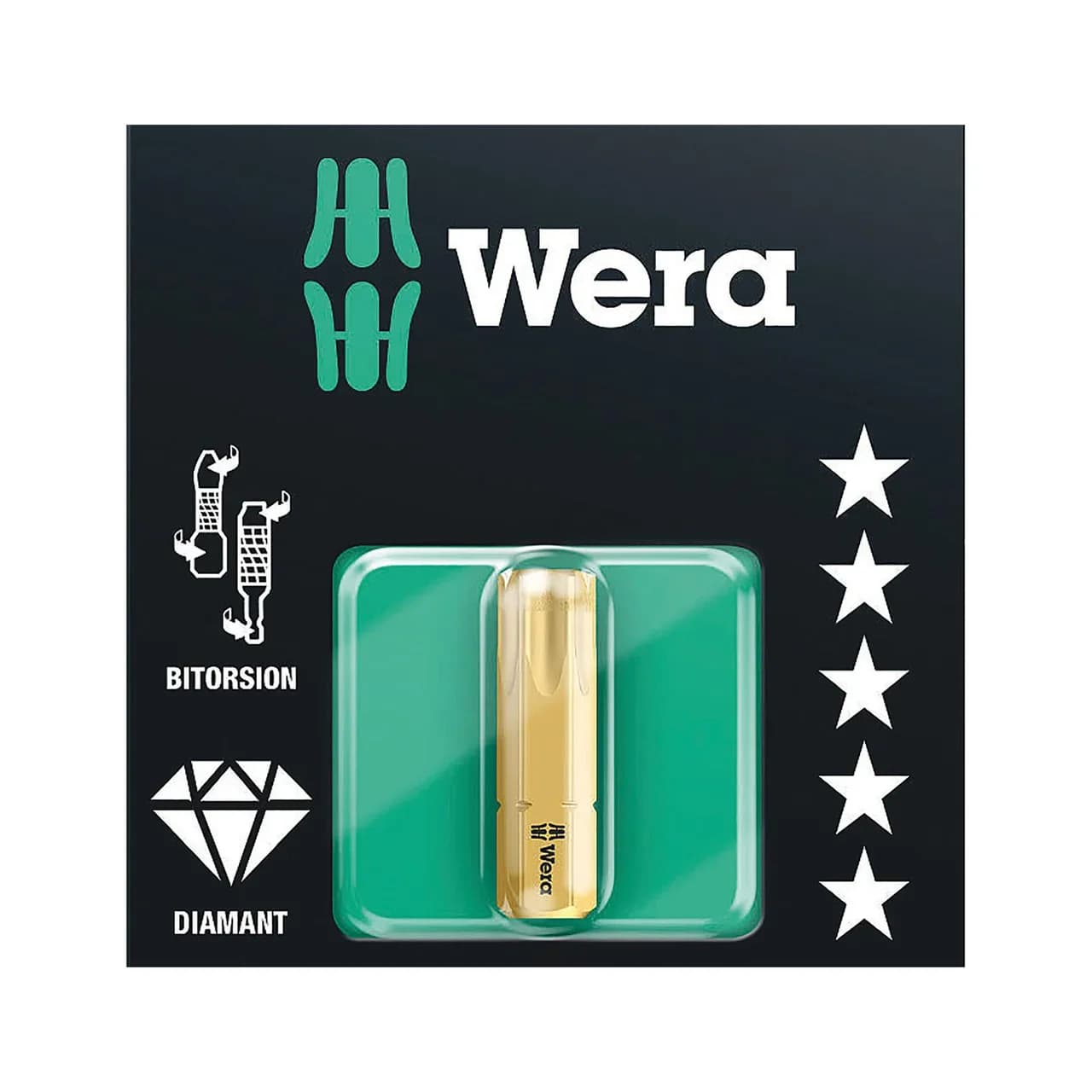 ΜΥΤΗ TORX L:25ΜΜ 867/1 BDC SB TX40  05134379001 WERA