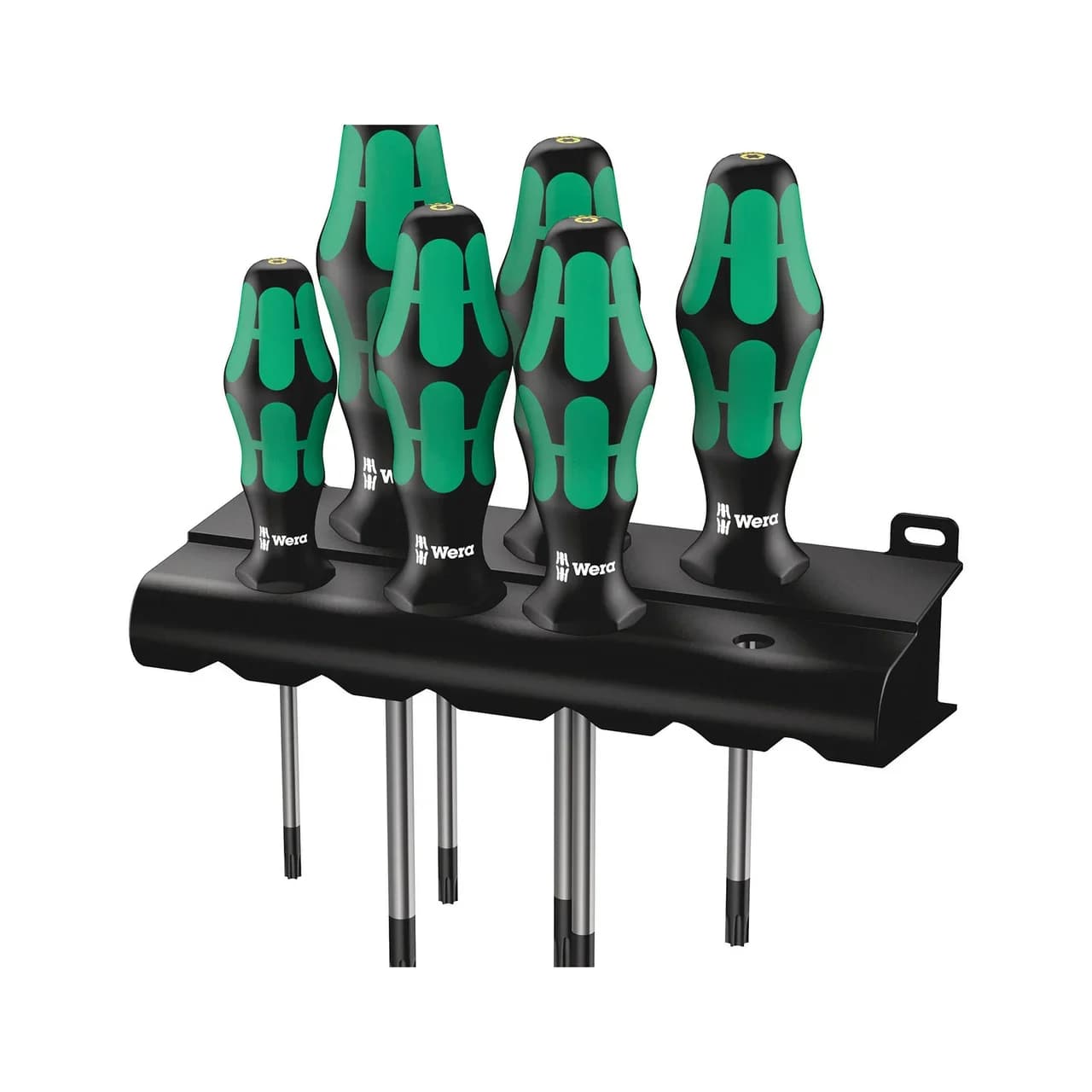 WERA 367/6 BO Rack Insulated Screwdriver Set (6-Piece)
