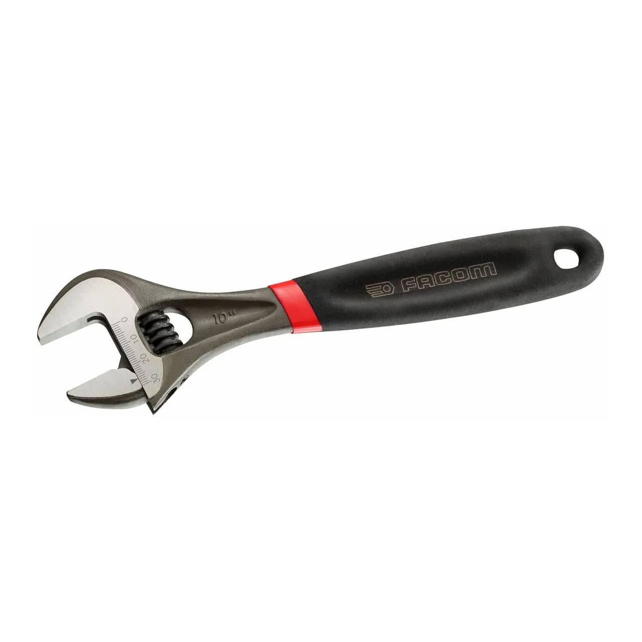 Phosphated adjustable wrench with coating FACOM 113A.10TG