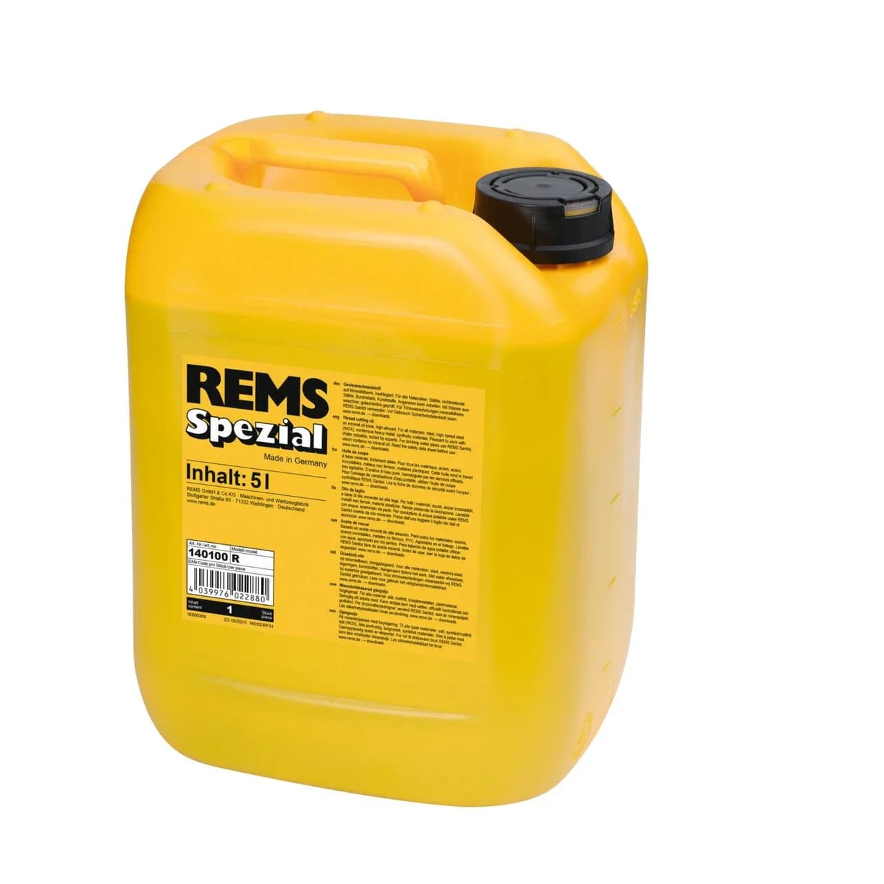 Olio da Taglio REMS 5L 140100 R
