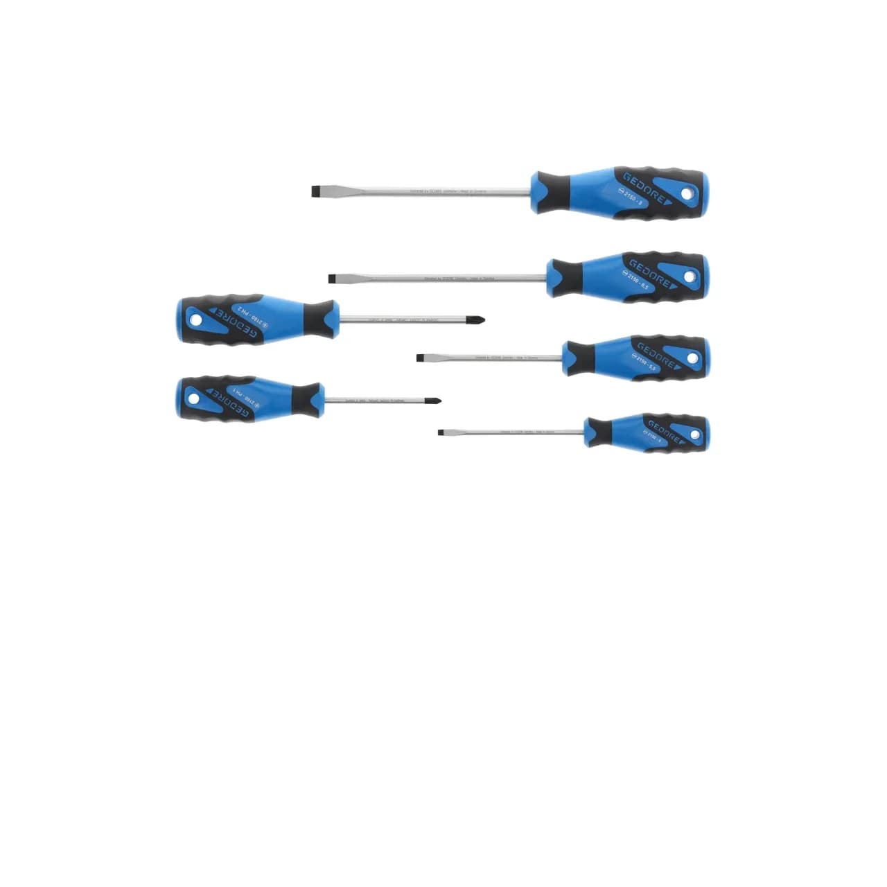GEDORE PH-06 1482319 6-Piece Screwdriver Set 2150-2160