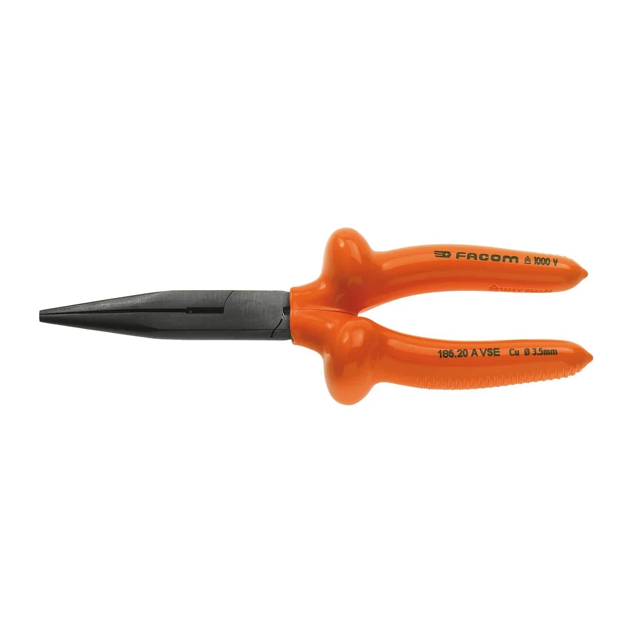 Pinza a Becco Lungo Isolata 1000V FACOM 185.20AVSE