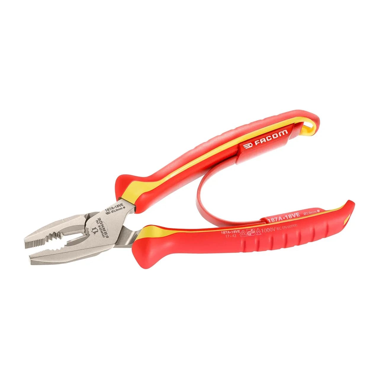 Pinza Combinata ad Alta Leva FACOM 187A.18VE