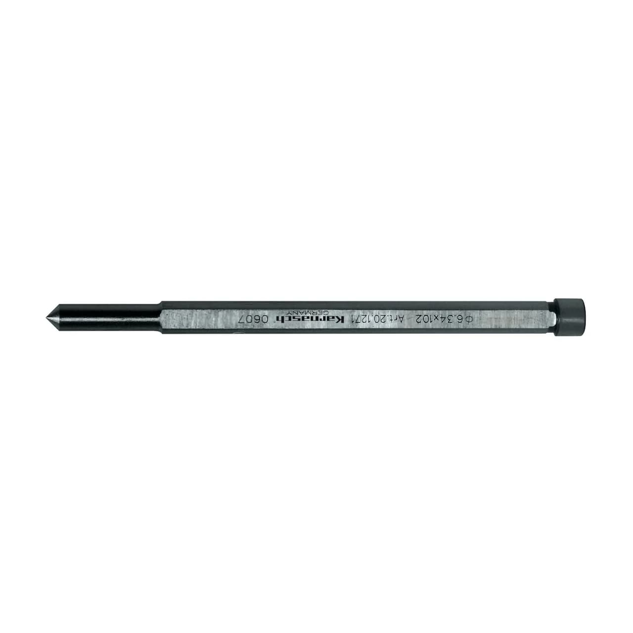 Precision Center Drill 6.34x102mm HSS DIN 333-A (KARNASCH 20.1271)