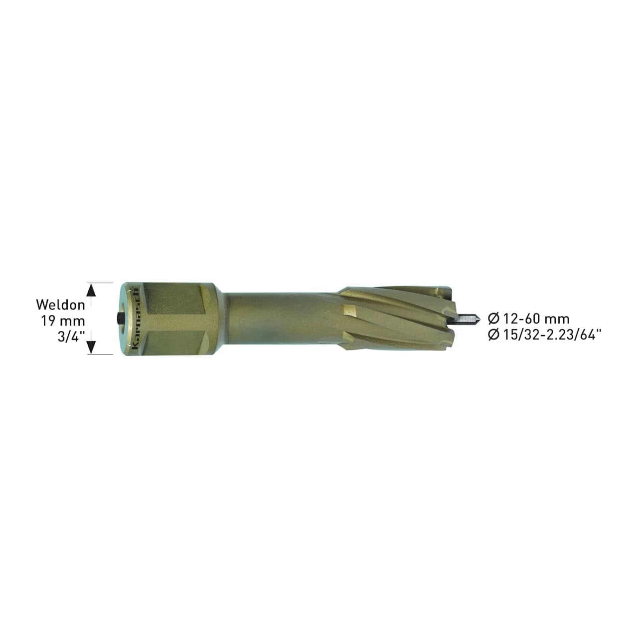 Corona Vidi per Trapano Magnetico Ø31mm Weldon 20.1316 KARNASCH