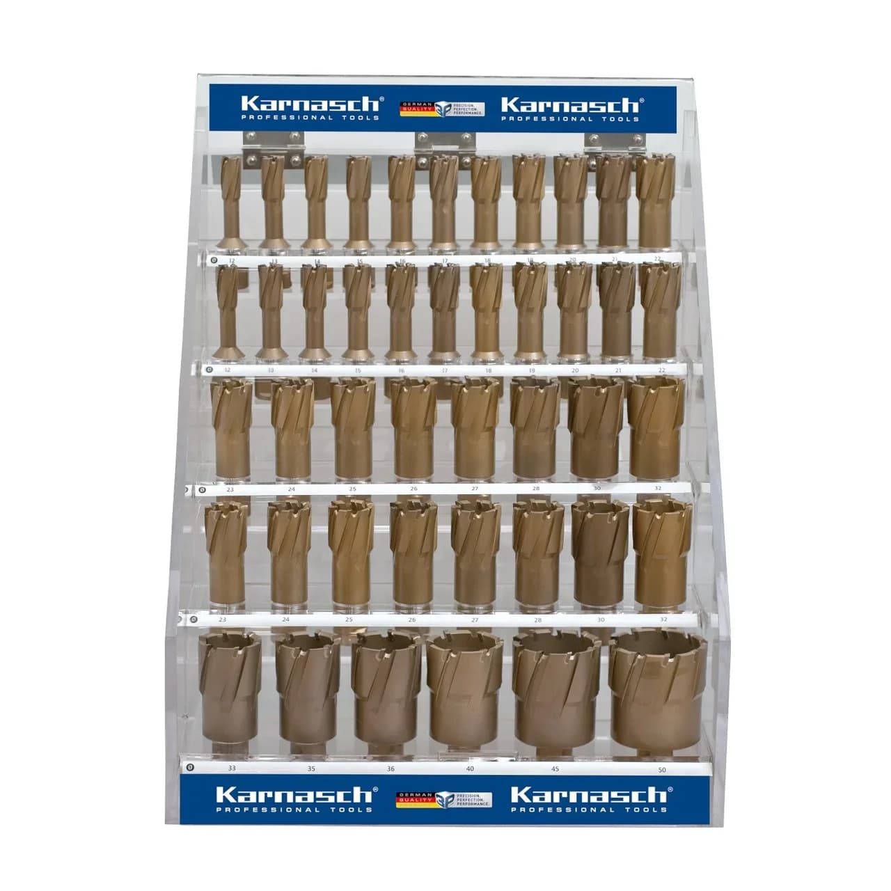 Set Corone per Trapano Magnetico Weldon 12-50mm KARNASCH