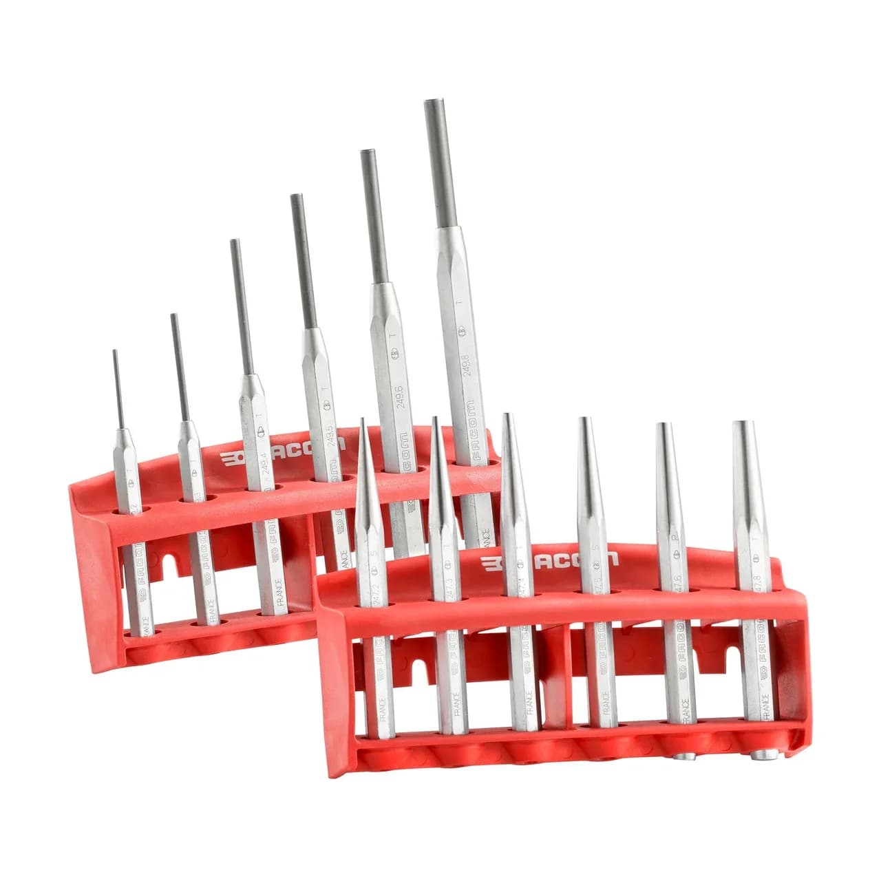 Set Utensili ad Impacco Facom 247.249JS12 in Base Metallica - 12 Pezzi
