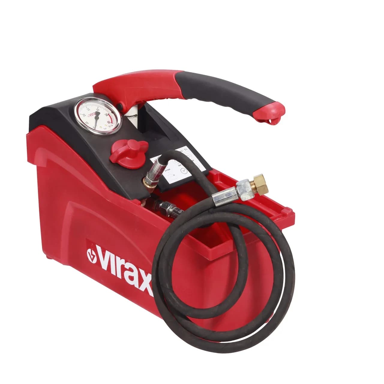 VIRAX 50 Bar 5L Manual Hydraulic Test Pump  
The VIRAX 50 Bar 5L Manual Hydraulic Test Pump  is a precisionengineered tool designed for professional hydraulic system testing and pressure verification