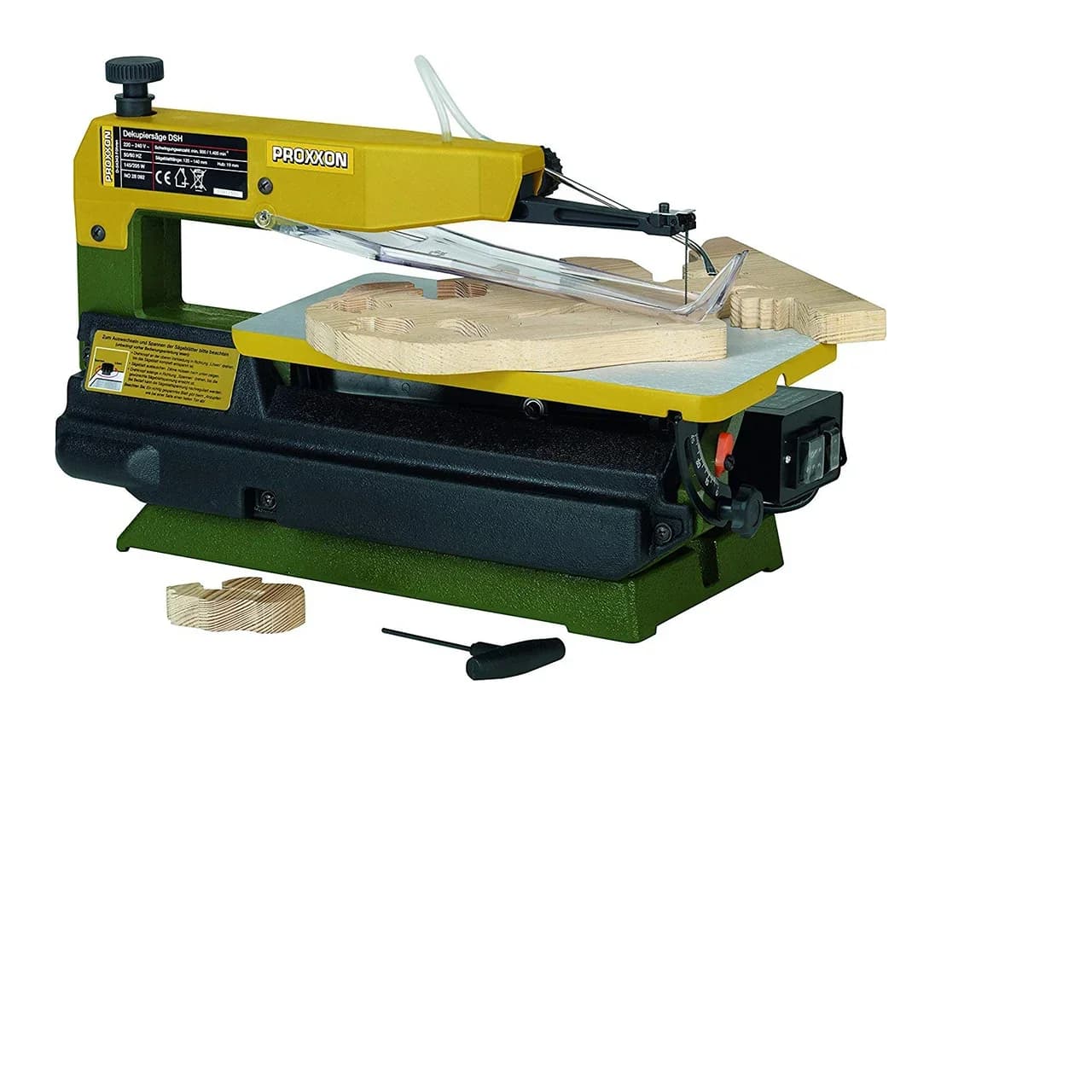 Seghetto alternativo professionale DSH 28092 PROXXON  
Il seghetto alternativo professionale DSH 28092 PROXXON è uno strumento di precisione progettato per applicazioni industriali e di modellismo avanzato