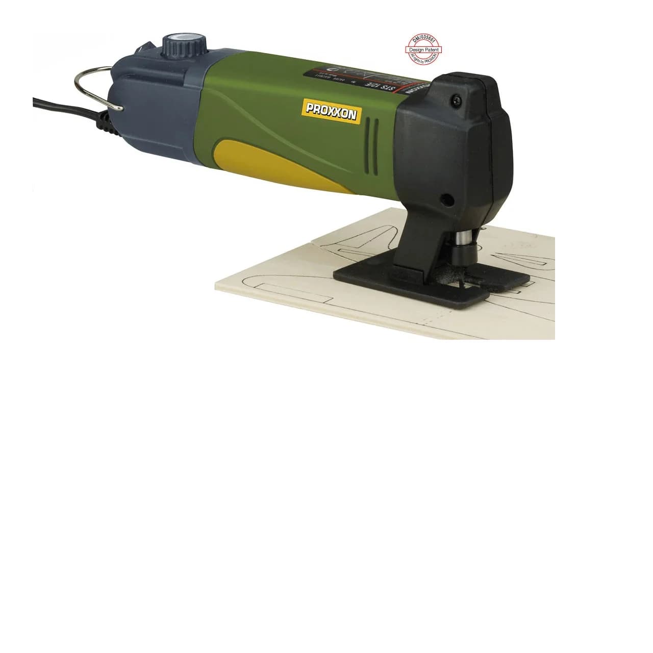 Segatrice da Modellismo STS 12 PROXXON  
La segatrice da modellismo STS 12 PROXXON è uno strumento professionale progettato per tagli di precisione su materiali come legno, plastica e metalli teneri