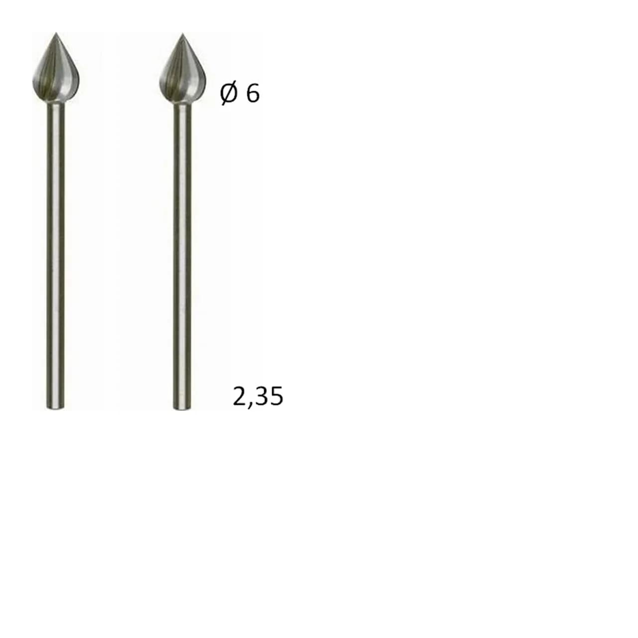 PROXXON 6mm Precision Cutting Blades Set (2-Piece)