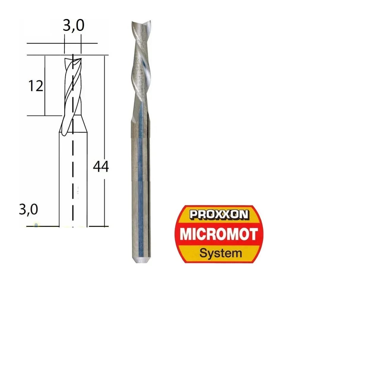 PROXXON 3mm Tungsten Carbide Burr 2876170