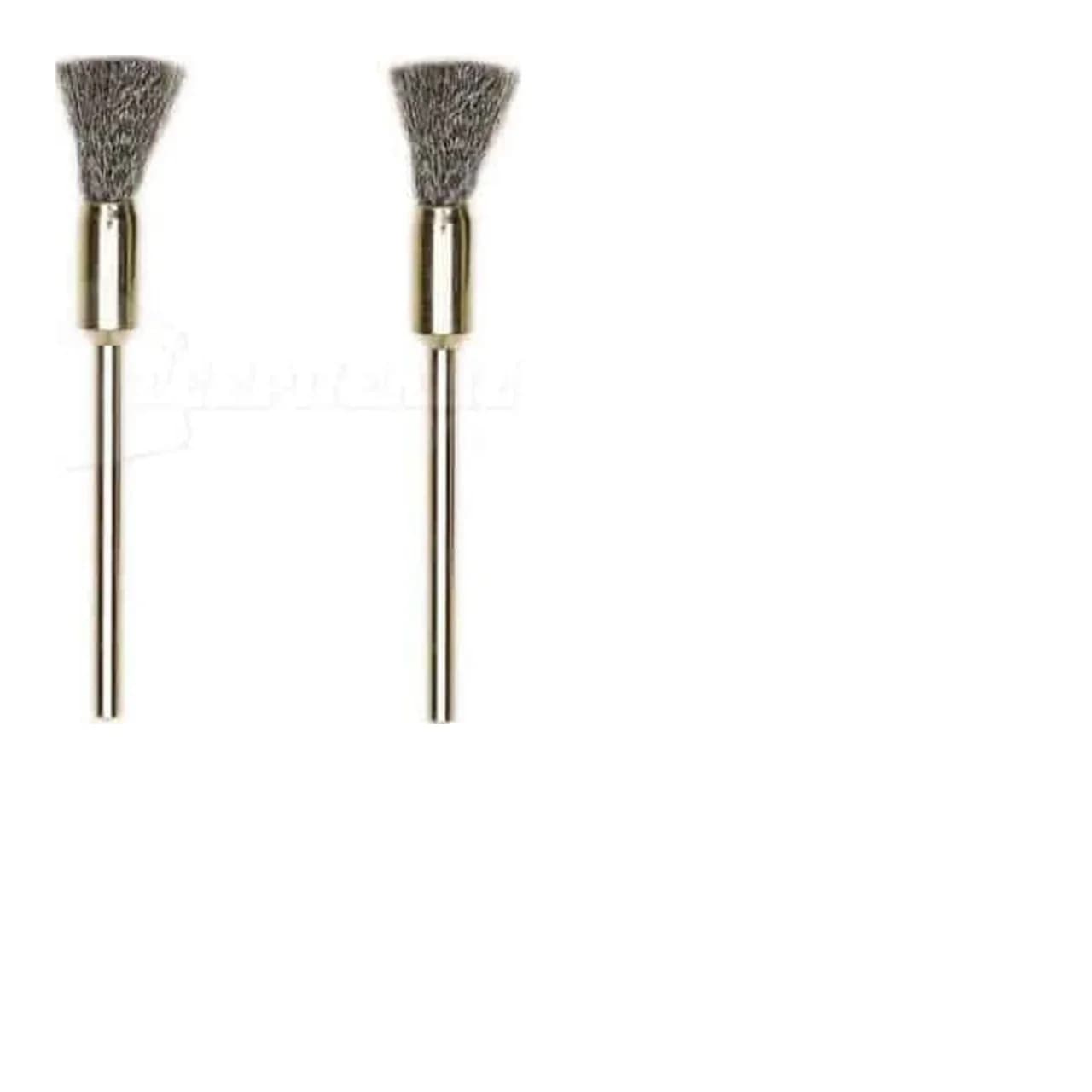 High-Carbon Steel Wire Brush 8mm (2-Piece Set)