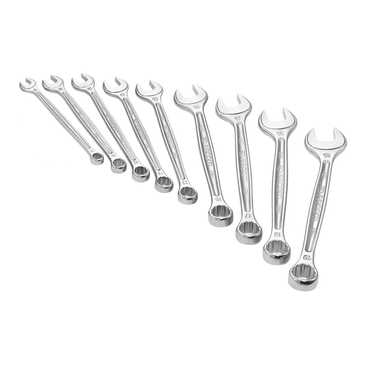 FACOM 440.JP9 GERMAN POLYGON WRENCH SET