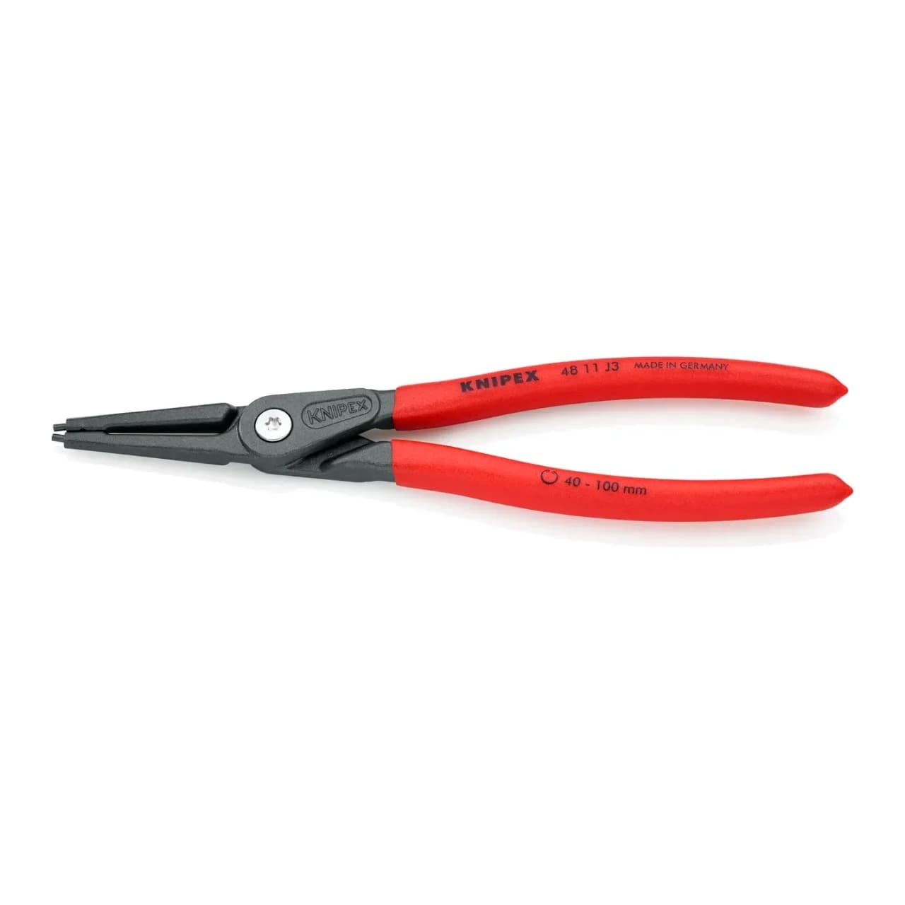 Pinza per guarnizioni diritta interna 225 mm 40-100 mm KNIPEX 4811J3