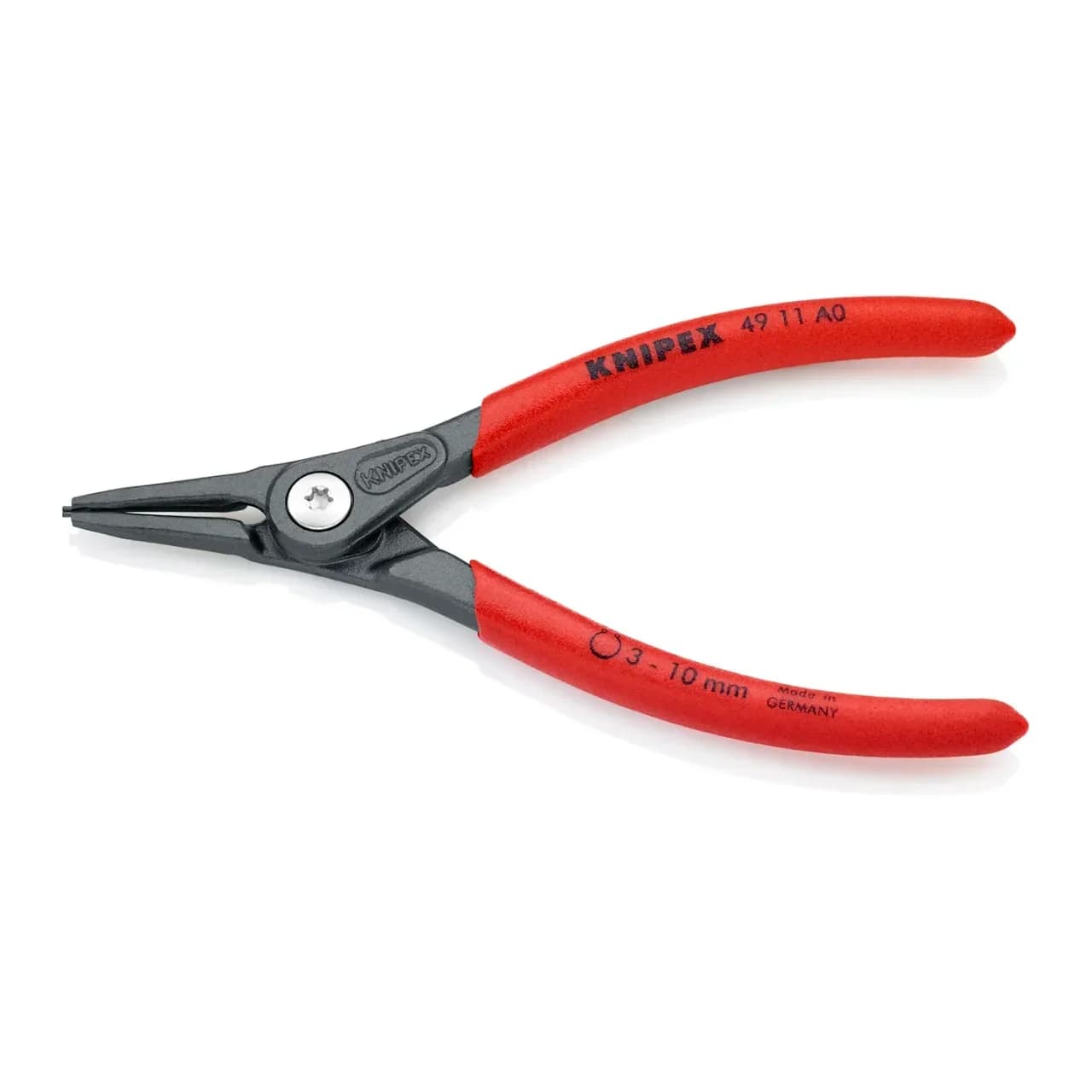 Pinza isolata diritta per esterni KNIPEX 140 mm 3-10 mm 1000 V VDE 4911A0