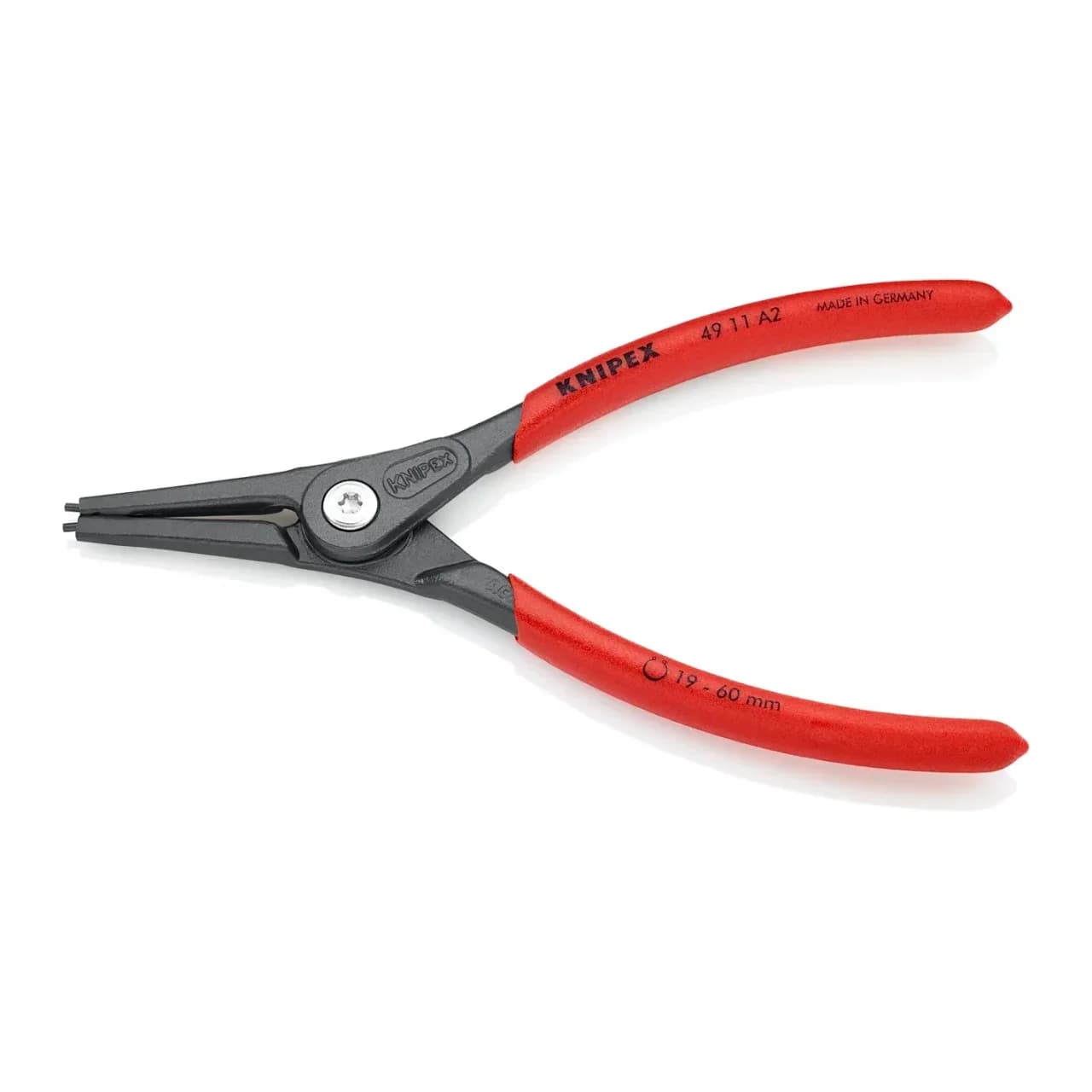 Pinza per sicurezza diritta esterna 180 mm 19-60 mm KNIPEX 4911A2