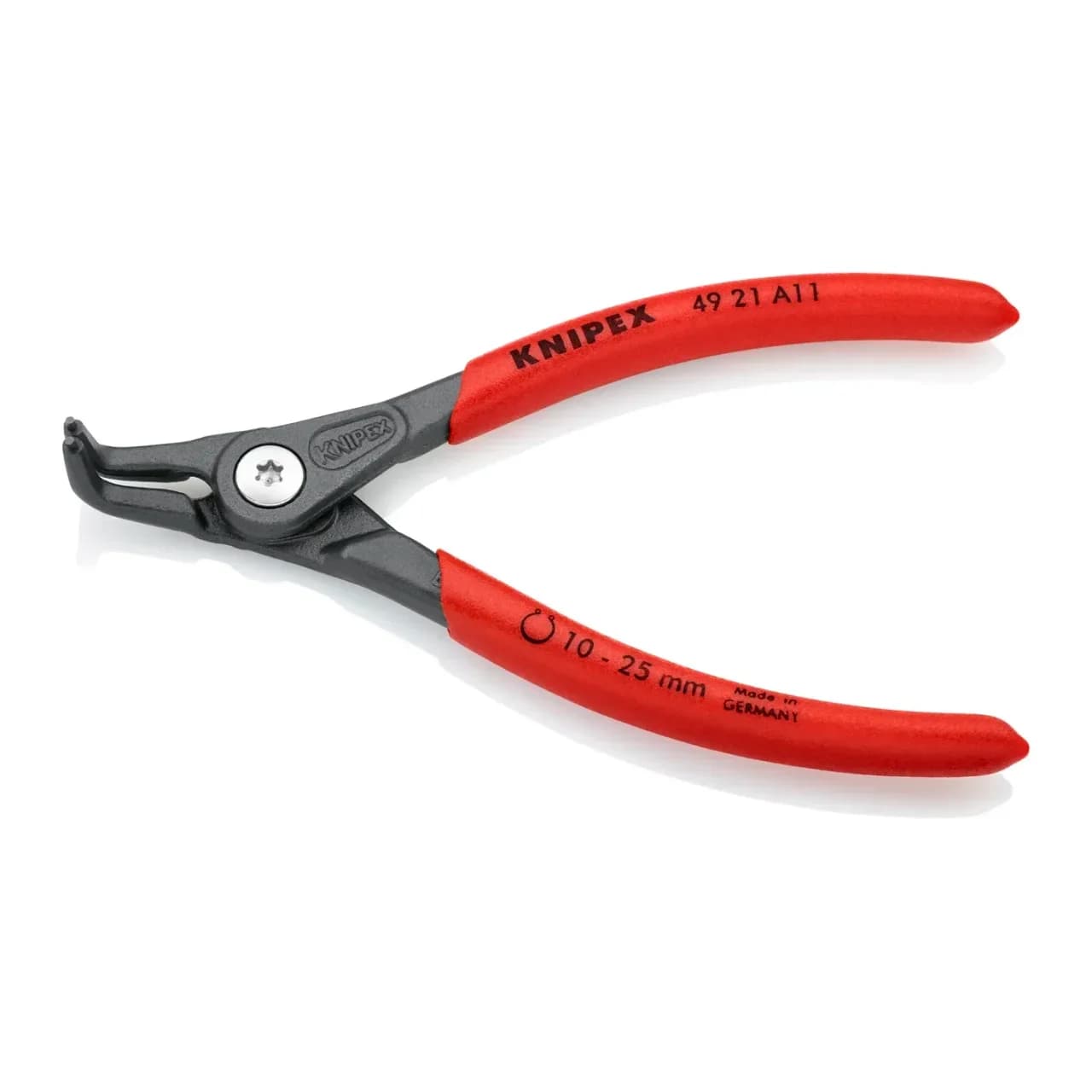 Pinza Curva per Sicurezza Esterne KNIPEX 130 mm 10-28 mm 4921A11