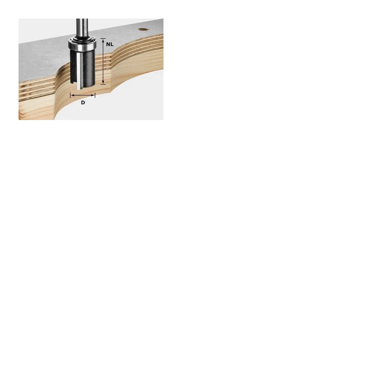 Fresa per Legno HW D19/NL25 KL FESTOOL
