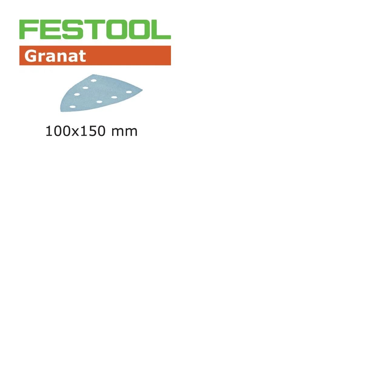 Carta abrasiva Delta GRANAT STF P60 50 pezzi 497136 FESTOOL