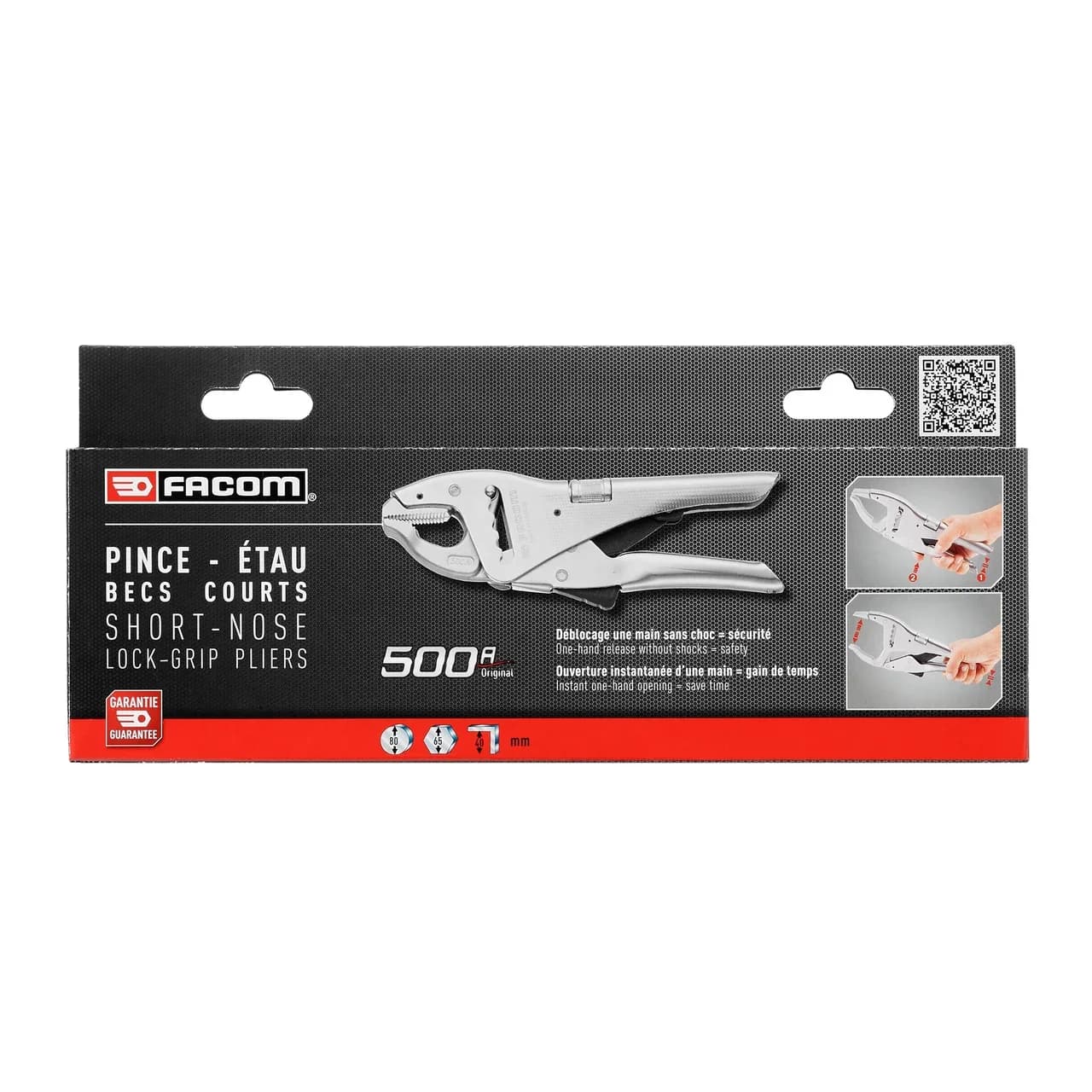 PINZA AUTOBLOCCANTE FACOM 500APB GRIP